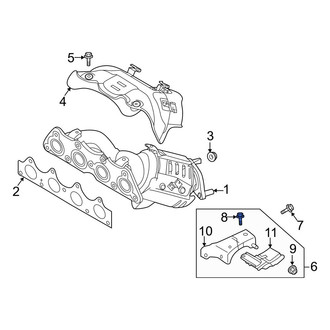 Hyundai OE - Spare Tire Carrier Winch Bolt