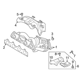 Hyundai OE - Exhaust System - Manifold
