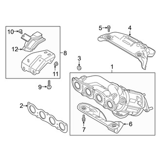 Hyundai OE - Exhaust System - Manifold