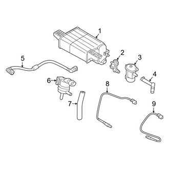 Hyundai OE - Emission System - Emission Components (Limited / SE / SEL)