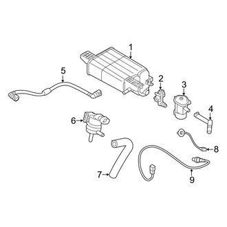 Hyundai OE - Emission System - Emission Components (Limited / SE / SEL)