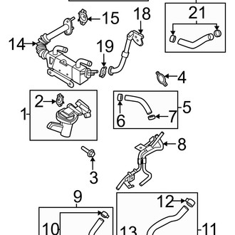Hyundai OE - Emission System - EGR System (EGR Components)