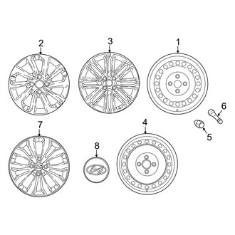 Hyundai OE - Wheels & Trim