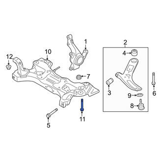 Hyundai OE - Suspension Crossmember Bolt