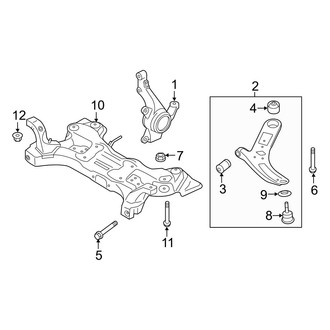 Hyundai OE - Front Suspension - Suspension Components