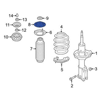 Hyundai OE - Upper Coil Spring Insulator