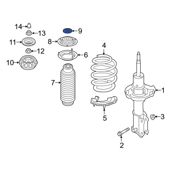 Suspension Strut Bearing