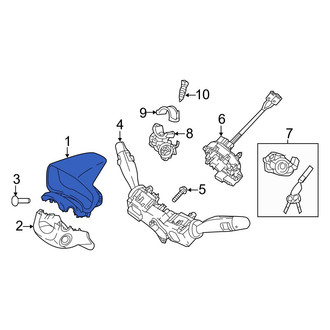 Hyundai OE - Lower Steering Column Cover