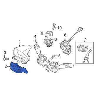 Hyundai OE - Lower Steering Column Cover