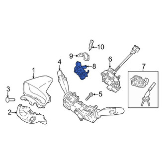 Hyundai OE - Ignition Lock Housing