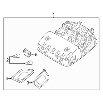Hyundai OE - Overhead Console