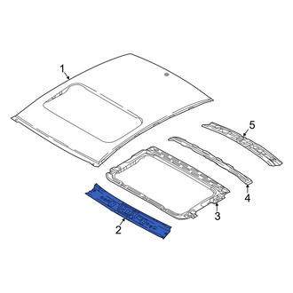Hyundai OE - Front Roof Header Panel