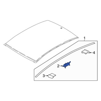 Hyundai OE - Roof Drip Molding Clip