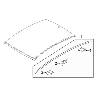 Hyundai OE - Roof - Exterior Trim