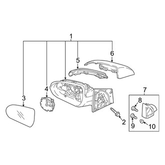 Hyundai OE - Front Door - Outside Mirrors