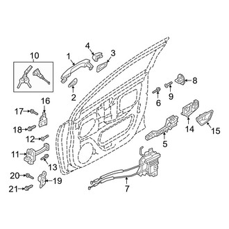 Hyundai OE - Front Door - Lock & Hardware