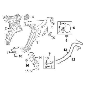 Hyundai OE - Quarter Panel & Components