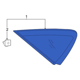 Hyundai OE - Rear Left Quarter Panel Reveal Molding