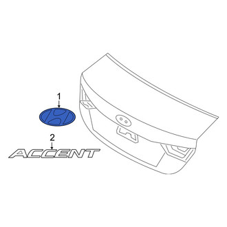 Hyundai OE - Rear Deck Lid Emblem