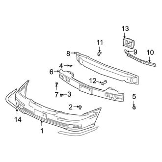 Hyundai OE - Front Bumper - Bumper & Components