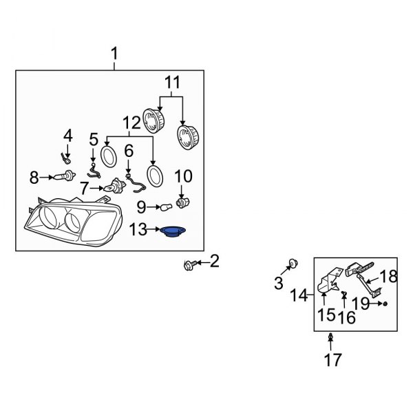 Headlight Bracket