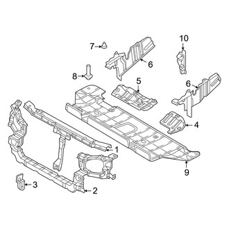 Hyundai OE - Radiator Support