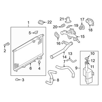 Hyundai OE - Cooling - Radiator & Components