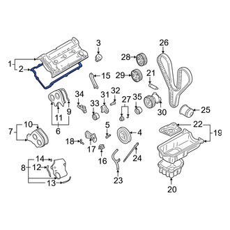 Hyundai OE - Engine Valve Cover Gasket