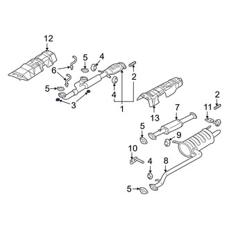 Hyundai OE - Exhaust Flange Nut