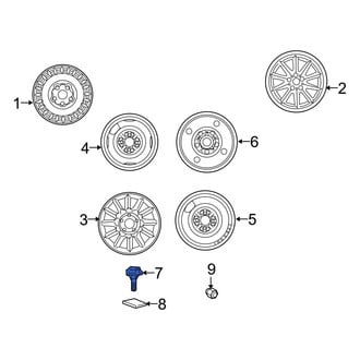 Hyundai OE - Spare Tire Bolt