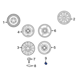 Hyundai OE - Wheel Lug Nut