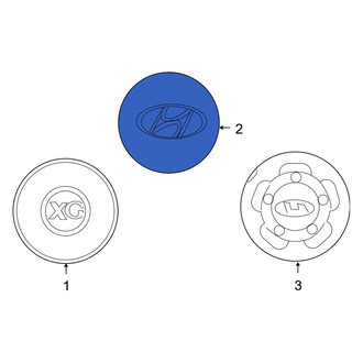 Hyundai OE - Wheel Cap