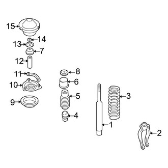 Hyundai OE - Front Suspension - Struts & Components