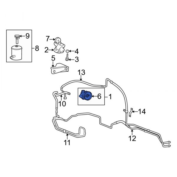 Power Steering Pump Pulley