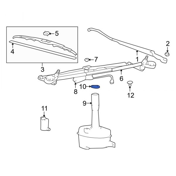 Washer Fluid Reservoir Cap