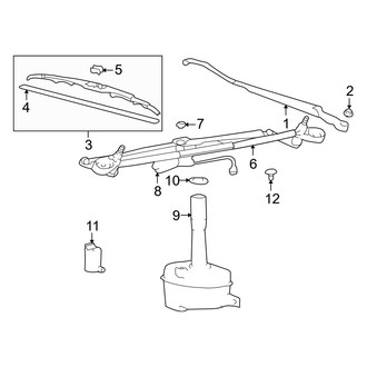 Hyundai OE - Windshield - Wiper & Washer Components