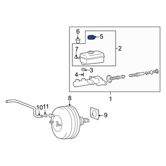 Hyundai OE - Brake Master Cylinder Reservoir Cap