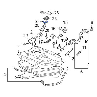 Hyundai OE - Fuel Pump Tank Seal