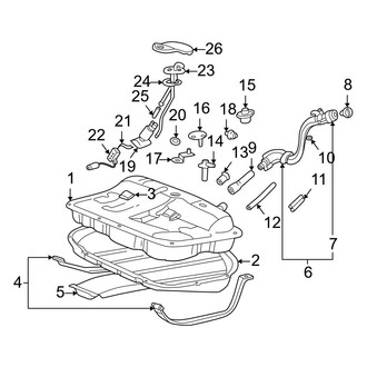 Hyundai OE - Fuel System Components