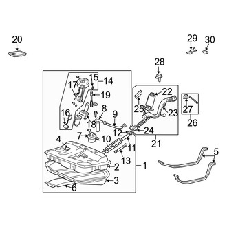 Hyundai OE - Fuel System Components