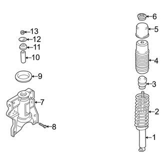 Hyundai OE - Rear Suspension - Struts & Components