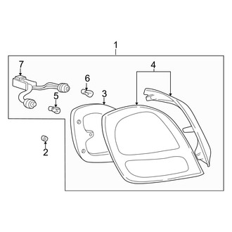 Hyundai OE - Rear Lamps - Combination Lamps