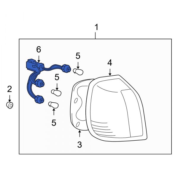 Tail Light Wiring Harness