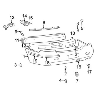 Hyundai OE - Rear Bumper - Bumper & Components
