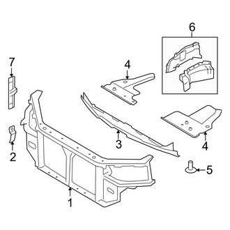 Hyundai OE - Radiator Support