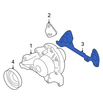 Hyundai OE - Left Engine Water Pump Gasket