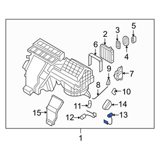 Hyundai OE - A/C Evaporator Temperature Sensor