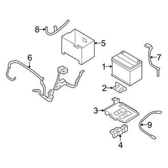 Hyundai OE - Electrical - Battery (3.3L)