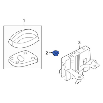 Hyundai OE - Radio Antenna Base Nut