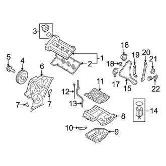 Hyundai OE - Engine / Transaxle - Engine Parts